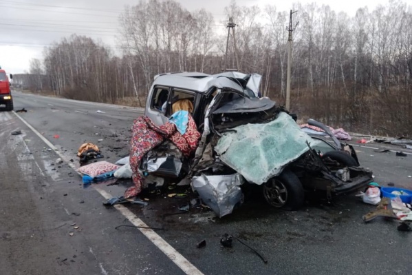 Микроавтобус Toyota Noah следовал со стороны Новосибирска в сторону Болотного. На машине были томские номера Микроавтобус Toyota Noah следовал со стороны Новосибирска в сторону Болотного. На машине были томские номера
