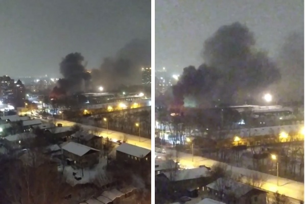 В пожаре никто не пострадал В пожаре никто не пострадал