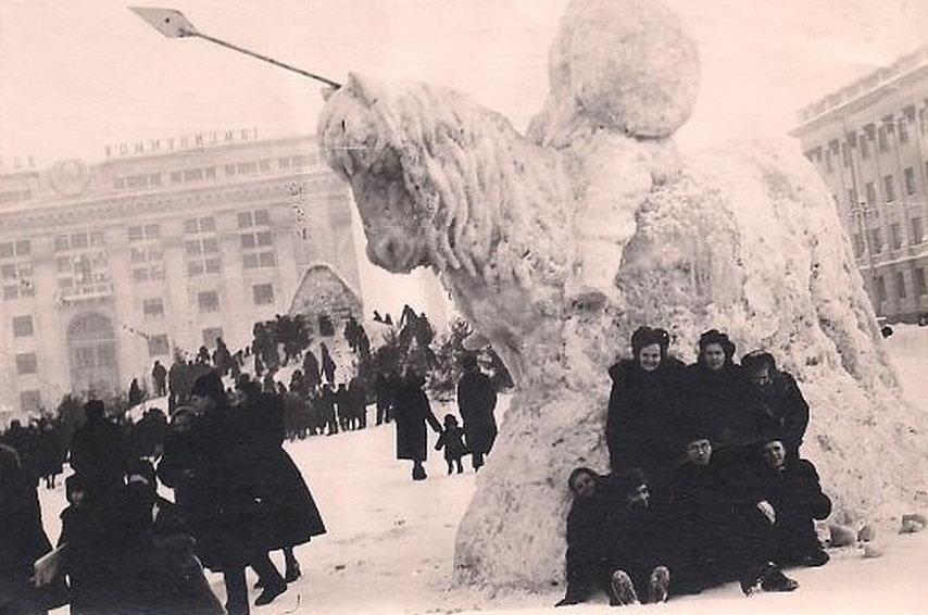 1961 год, Кемерово. Площадь Советов