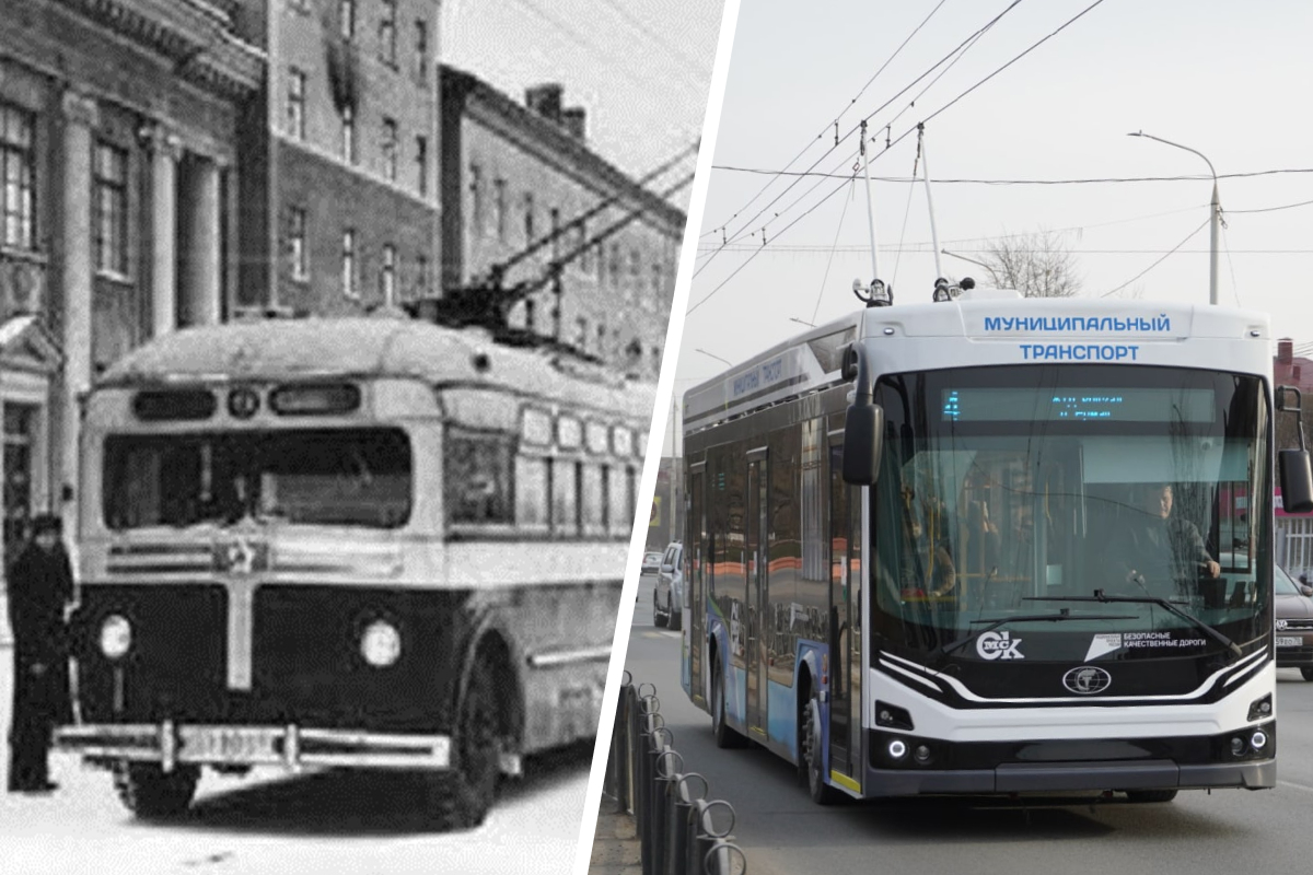 От МТБ до «Адмирала»: какие троллейбусы ездили по улицам Омска