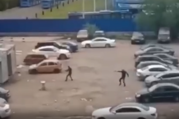 В перестрелке участвовали не менее восьми мужчин В перестрелке участвовали не менее восьми мужчин