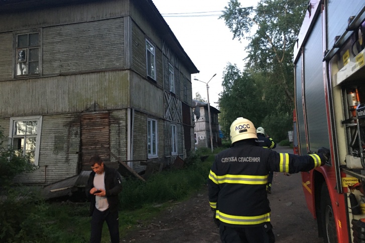 Дом сошел со свай ночью 21 июня Дом сошел со свай ночью 21 июня