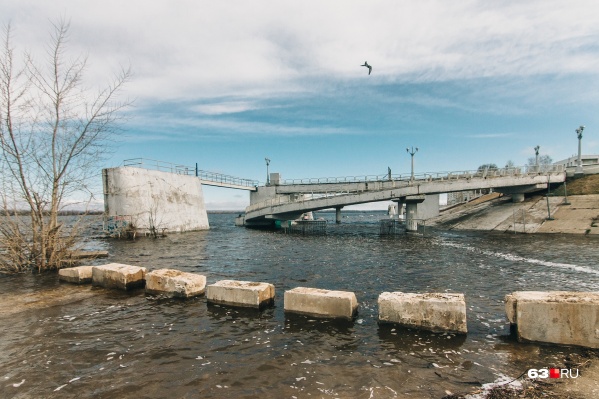 Самара коса на волге