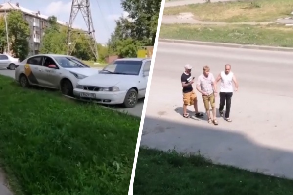 Очевидцы ДТП не дали водителю скрыться с места аварии Очевидцы ДТП не дали водителю скрыться с места аварии