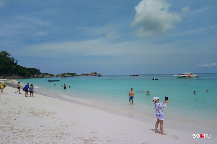 Пустые пляжи Таиланда