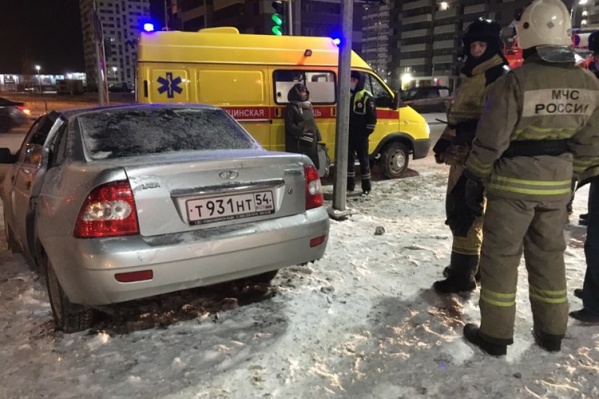Травмы получили мужчина и женщина Травмы получили мужчина и женщина