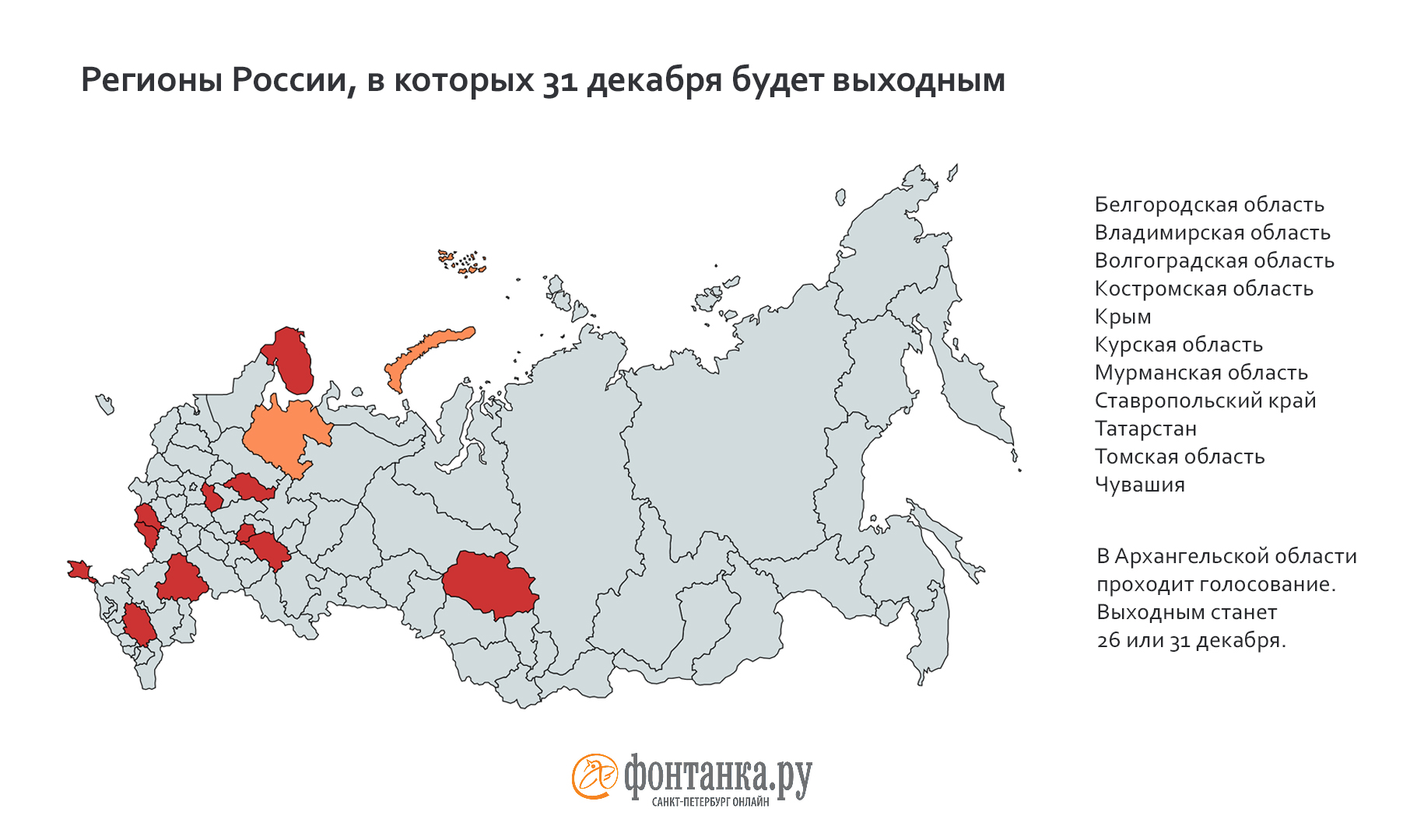 Какие новые регионы в россии