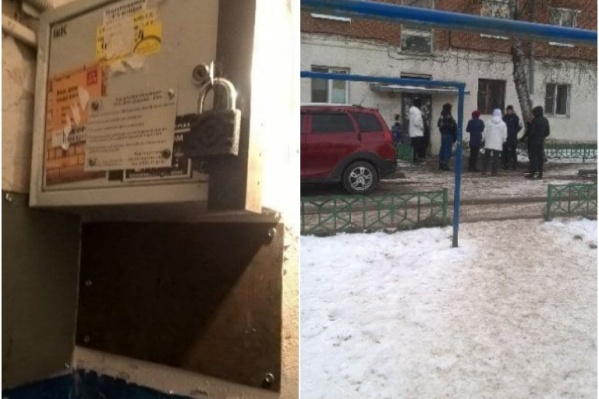 Провода домофона постоянно рвут, поэтому пришлось их закрыть под замок Провода домофона постоянно рвут, поэтому пришлось их закрыть под замок