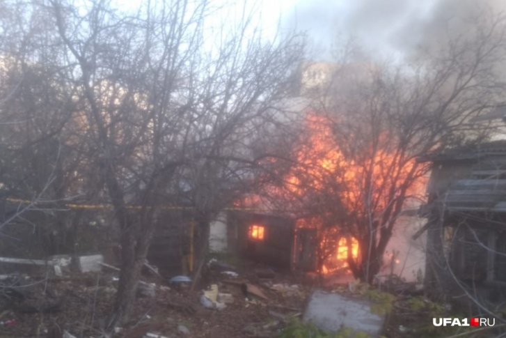 Дом сгорел утром 2 ноября