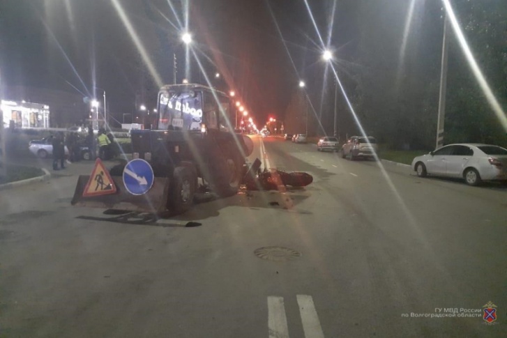 Авария в волжском на мотоцикле