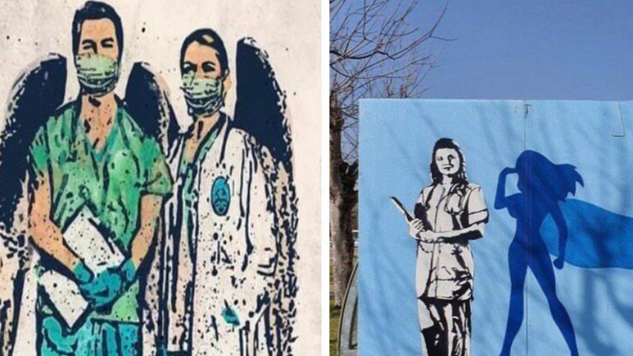 Благодарность за ежедневный подвиг: художники нарисуют медиков на зданиях Новокузнецка