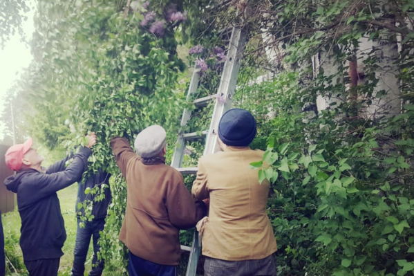 Сейчас дачники занимаются устранением последствий непогоды Сейчас дачники занимаются устранением последствий непогоды
