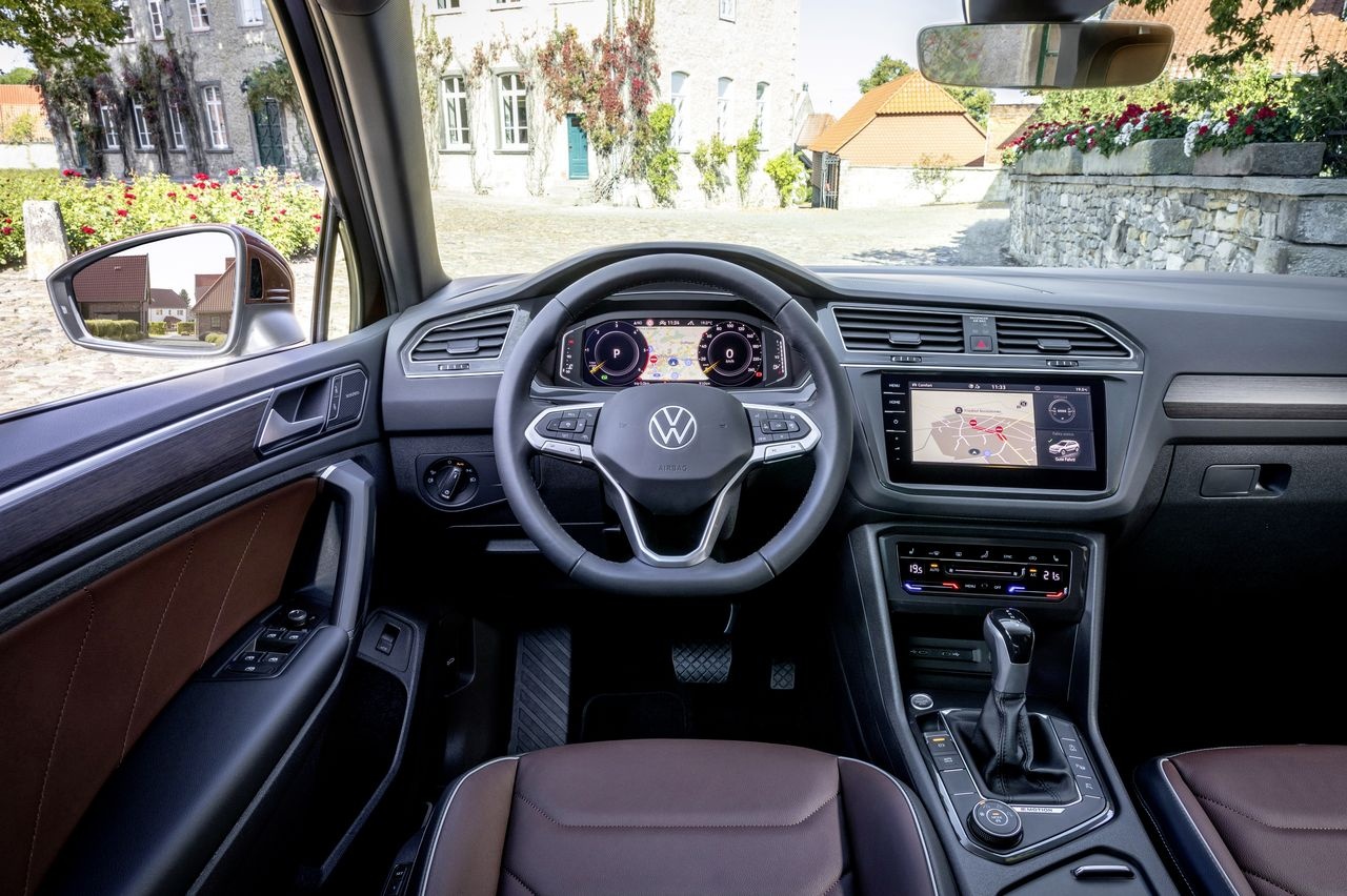 Интерьер Volkswagen Tiguan Интерьер Volkswagen Tiguan