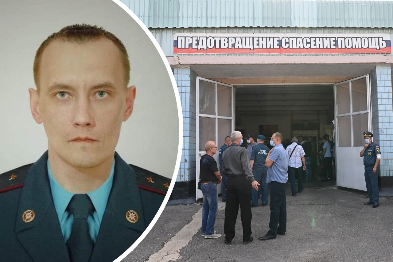 В Волгограде прощаются с погибшим после взрыва на АЗС пожарным Михаилом Перцевым