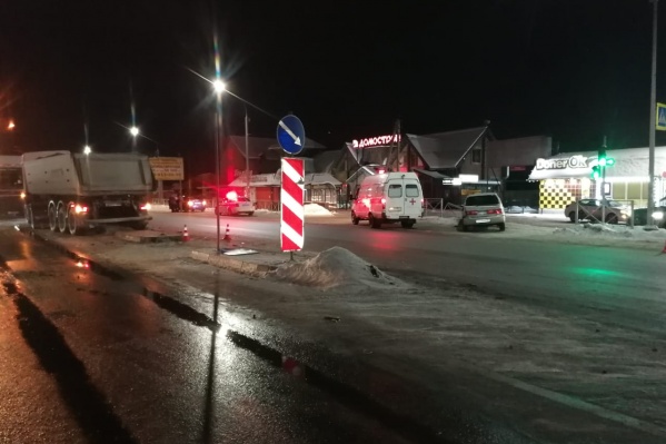 ДТП произошло в десять часов вечера ДТП произошло в десять часов вечера