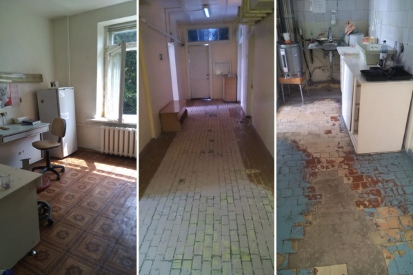 Кадры из районной больницы города Уяра Кадры из районной больницы города Уяра