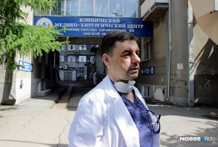 Вадим Бережной, главврач КМХЦ Вадим Бережной, главврач КМХЦ