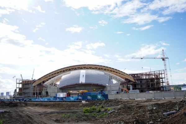 Строительство спорткомплекса планируют закончить в 2021 году Строительство спорткомплекса планируют закончить в 2021 году