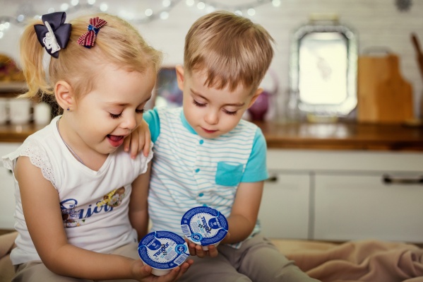 Дети очень любят натуральную продукцию компании Дети очень любят натуральную продукцию компании