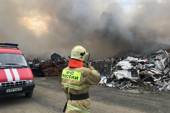 Пожарные локализовали возгорание Пожарные локализовали возгорание 