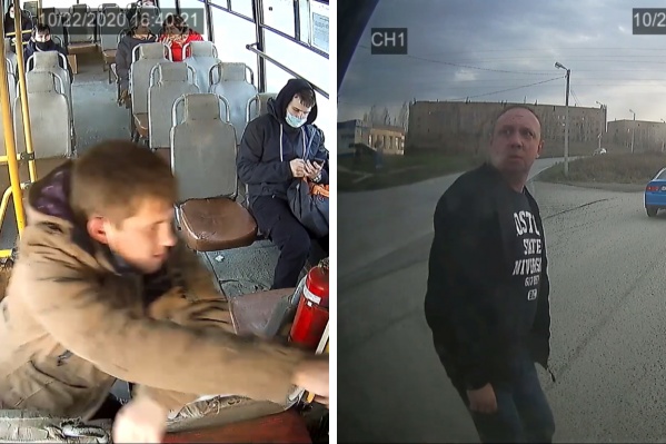 Слева — кондуктор автобуса, справа — депутат Олег Сидоров Слева — кондуктор автобуса, справа — депутат Олег Сидоров