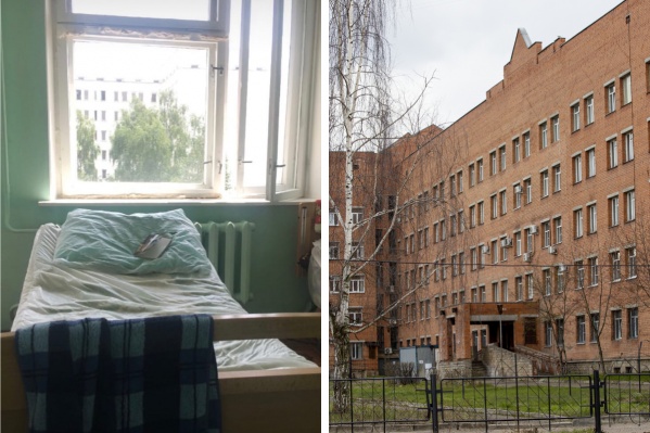 В палате кровати стоят довольно близко друг к другу В палате кровати стоят довольно близко друг к другу 
