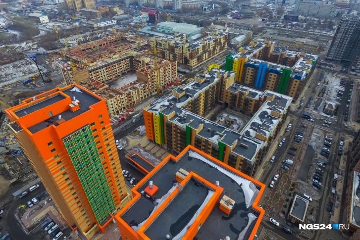 Сейчас квадрат в новостройке Красноярска стоит 71 тысячу рублей
