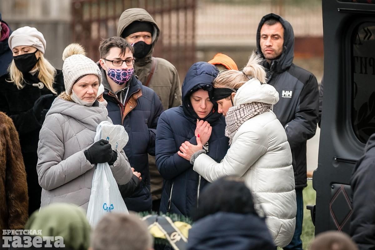 Похороны Романа Решецкого. «Брестская газета»