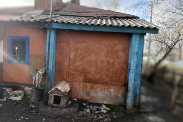 Дом почти полностью выгорел изнутри Дом почти полностью выгорел изнутри 