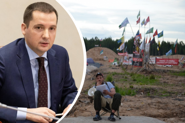 В июле врио губернатора сказал, что готов приехать на Шиес В июле врио губернатора сказал, что готов приехать на Шиес