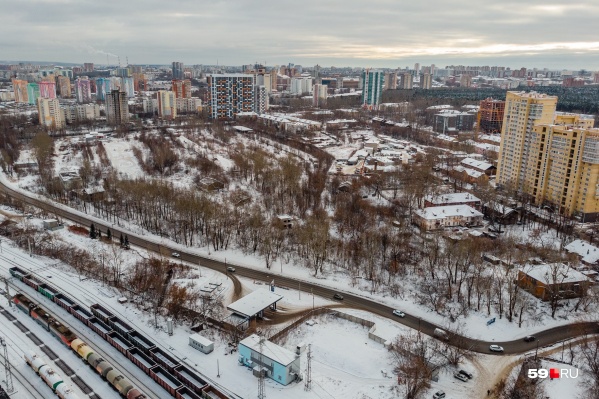 На фото территория Товарного двора На фото территория Товарного двора