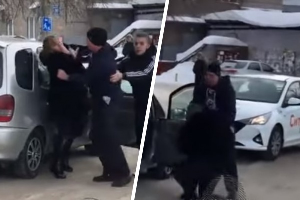 Потасовку пришлось разнимать прохожим Потасовку пришлось разнимать прохожим