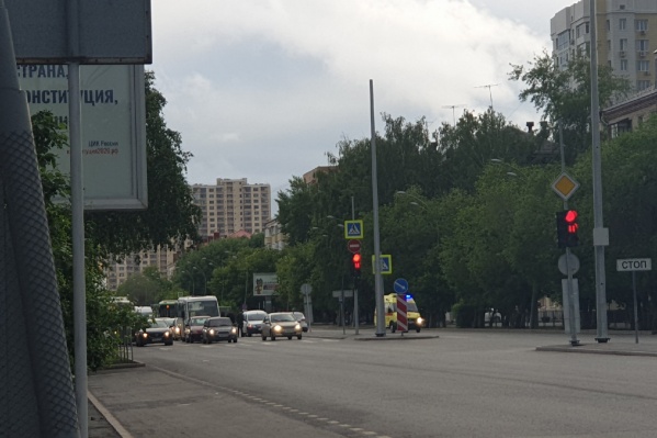 Авария с пешеходом произошла в час пик вечером 1 июня Авария с пешеходом произошла в час пик вечером 1 июня