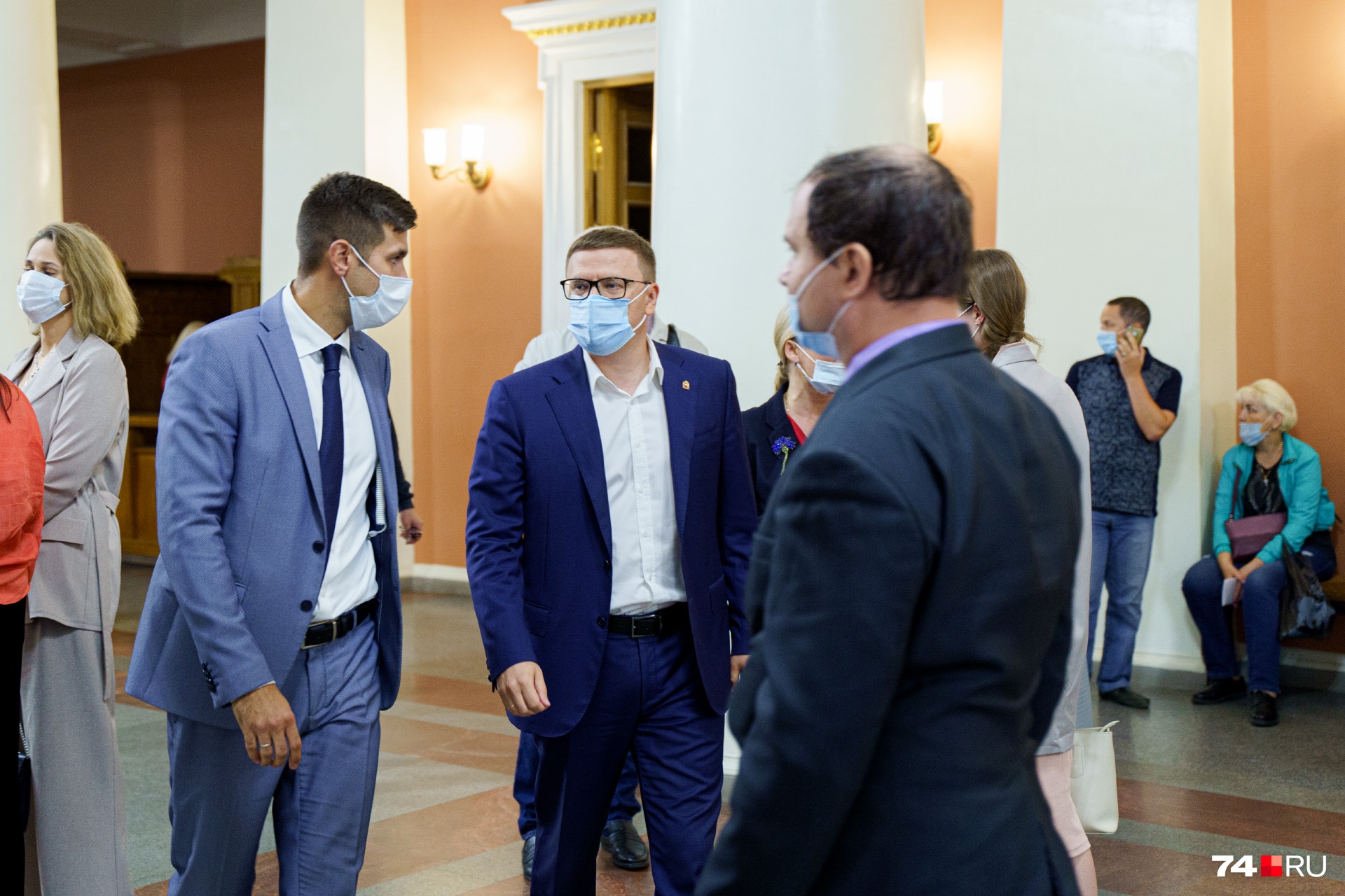 Все ждали появления Алексея Текслера, и он пришёл Все ждали появления Алексея Текслера, и он пришёл 