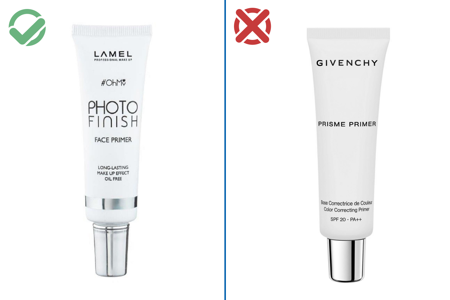 Праймер Lamel Photo Finish Face Primer — 200 рублей / Givenchy prisme primer — 1800 рублей Праймер Lamel Photo Finish Face Primer — 200 рублей / Givenchy prisme primer — 1800 рублей