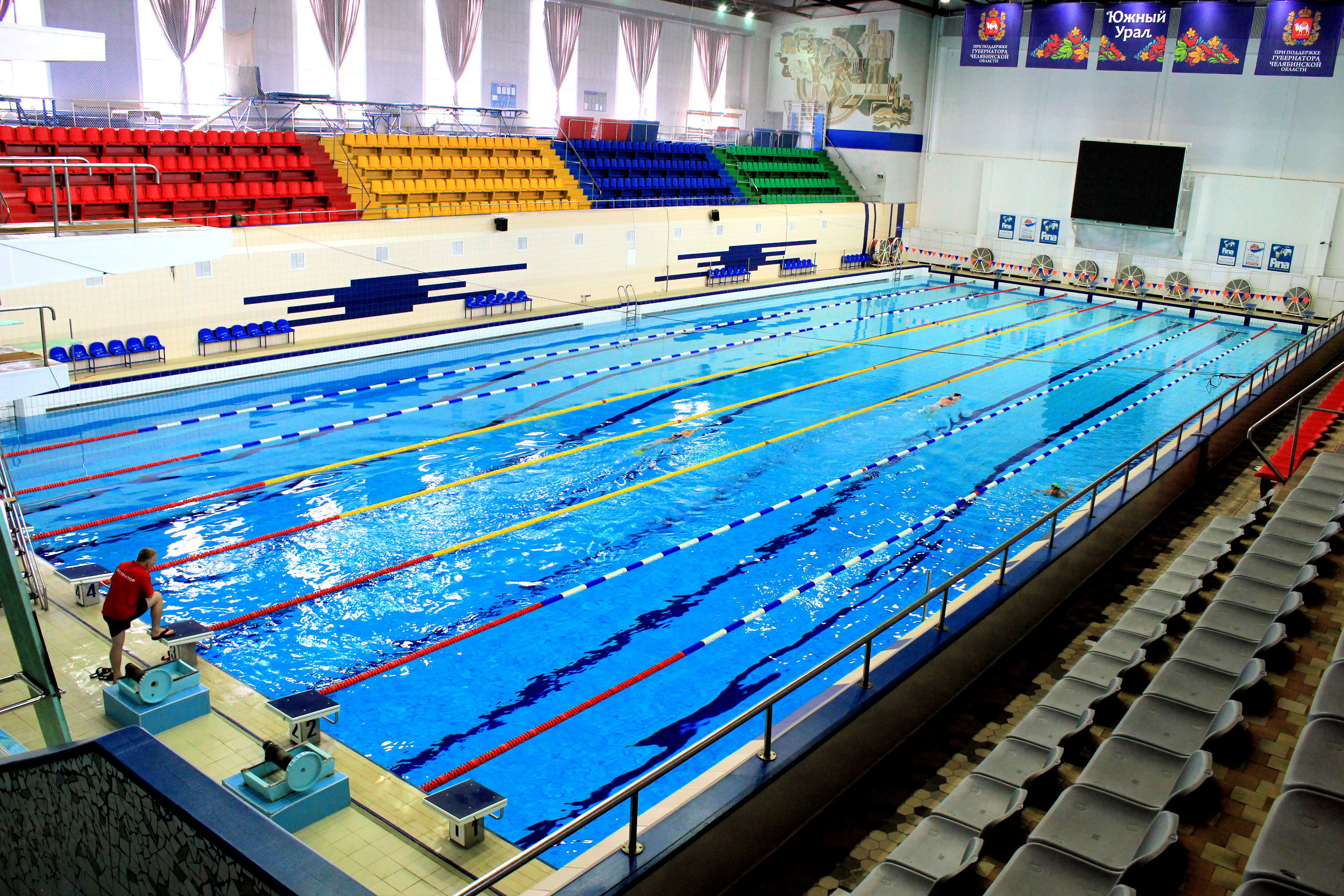 Бассейны в челябинске адреса цены с фото The pool "Builder" will return to work after a three-months break Entertainment 