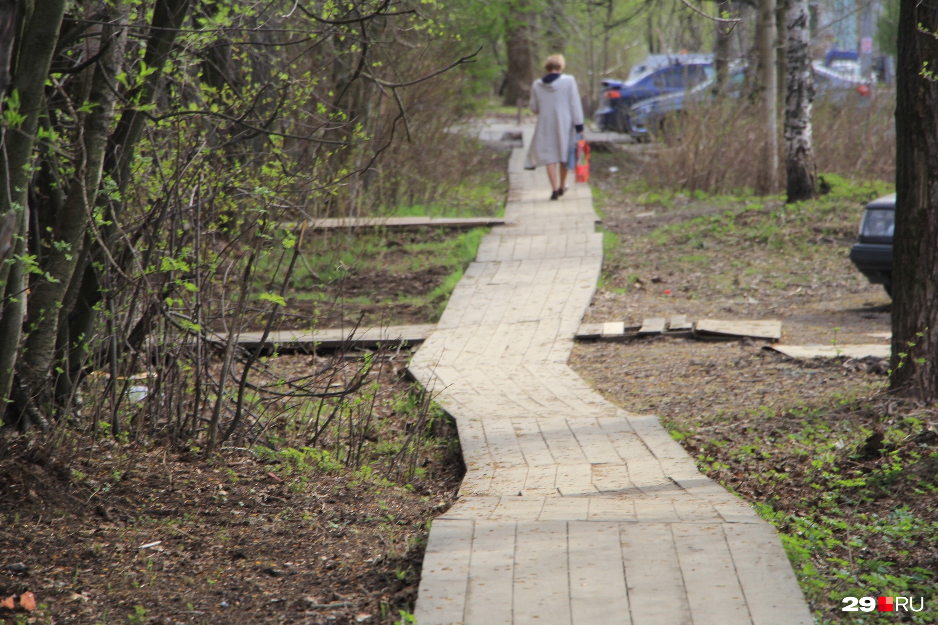 Где в Архангельске отремонтируют деревянные мостовые? Публикуем список мест