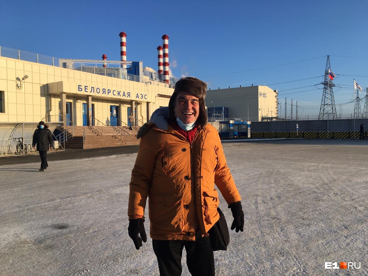Оскароносный режиссер Оливер Стоун прогулялся по Белоярской АЭС. Публикуем фото