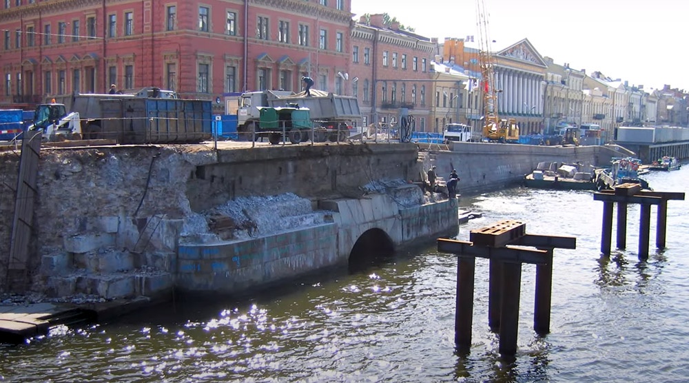 Мост шмидта в санкт петербурге