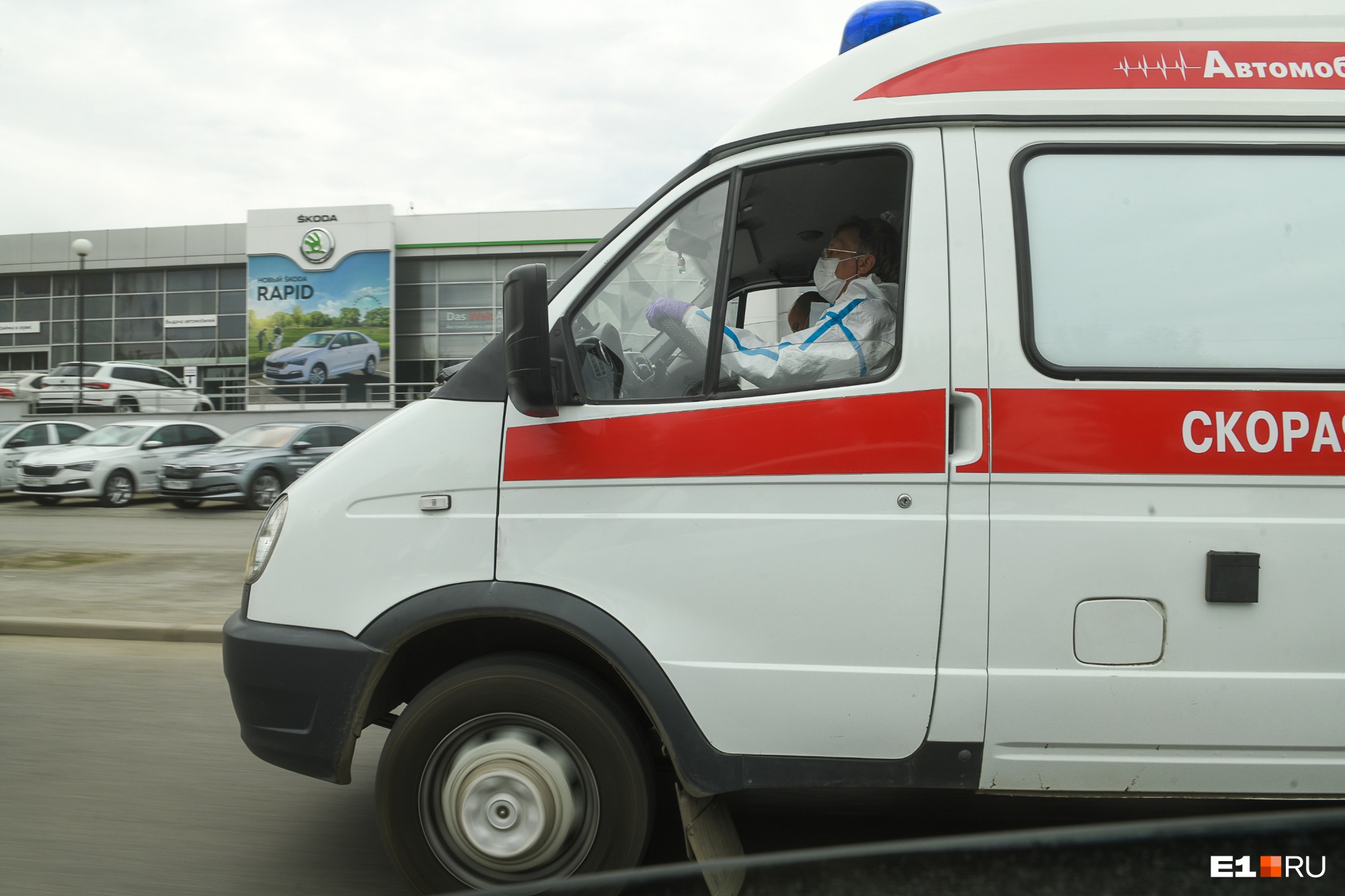 «Коронавирусных» вызовов скорой помощи в Екатеринбурге стало на 60% меньше