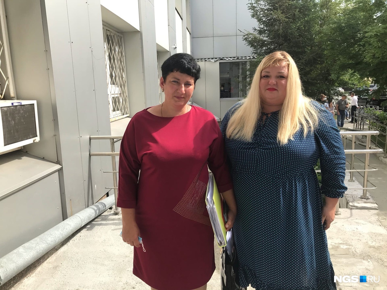 Ольга Куприянова и её адвокат Вероника Белоусова сразу после оглашения решения суда Ольга Куприянова и её адвокат Вероника Белоусова сразу после оглашения решения суда 