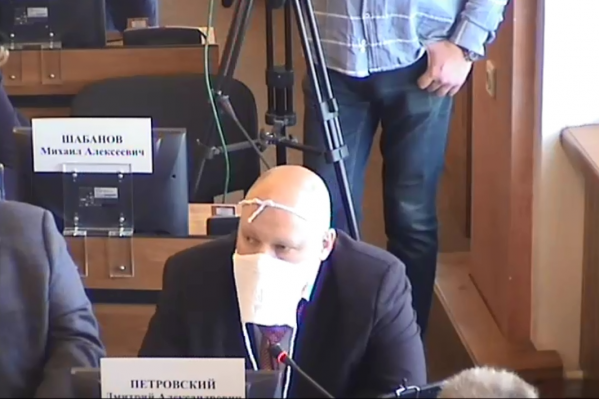 Дмитрий Петровский снова отличился на заседании Дмитрий Петровский снова отличился на заседании