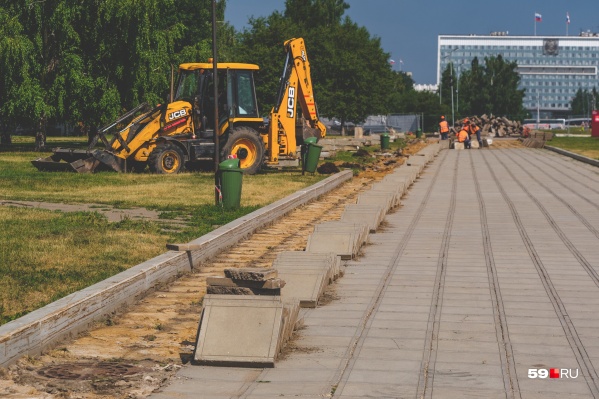 В центральном квартале эспланады начались строительные работы В центральном квартале эспланады начались строительные работы