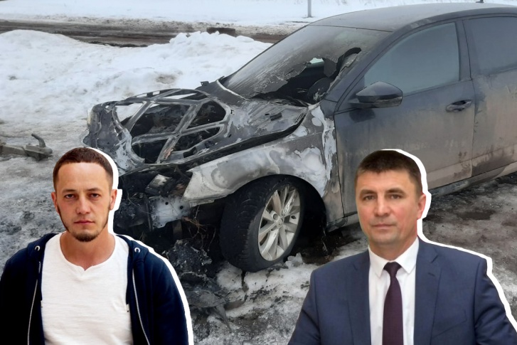 Руслан Нуртдинов (слева) уверяет, что к ЧП с автомобилем причастен глава Чекмагушевского района Руслан Нуртдинов (слева) уверяет, что к ЧП с автомобилем причастен глава Чекмагушевского района