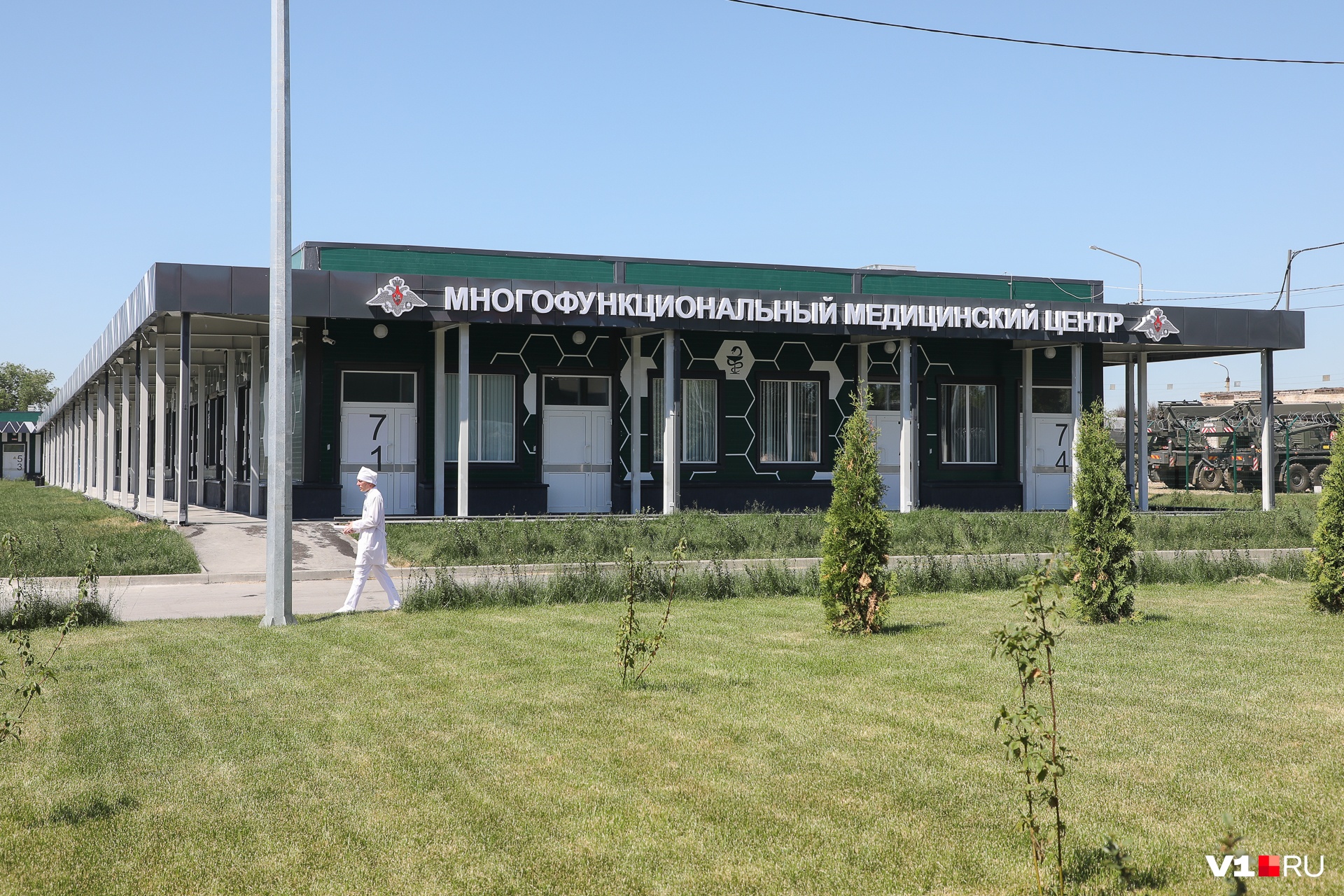 Путин наградит строителей коронавирусного госпиталя Минобороны в Волгограде