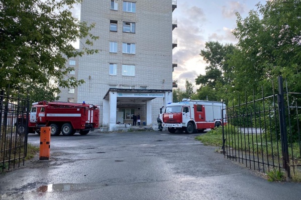 Пожарные ликвидировали возгорание Пожарные ликвидировали возгорание