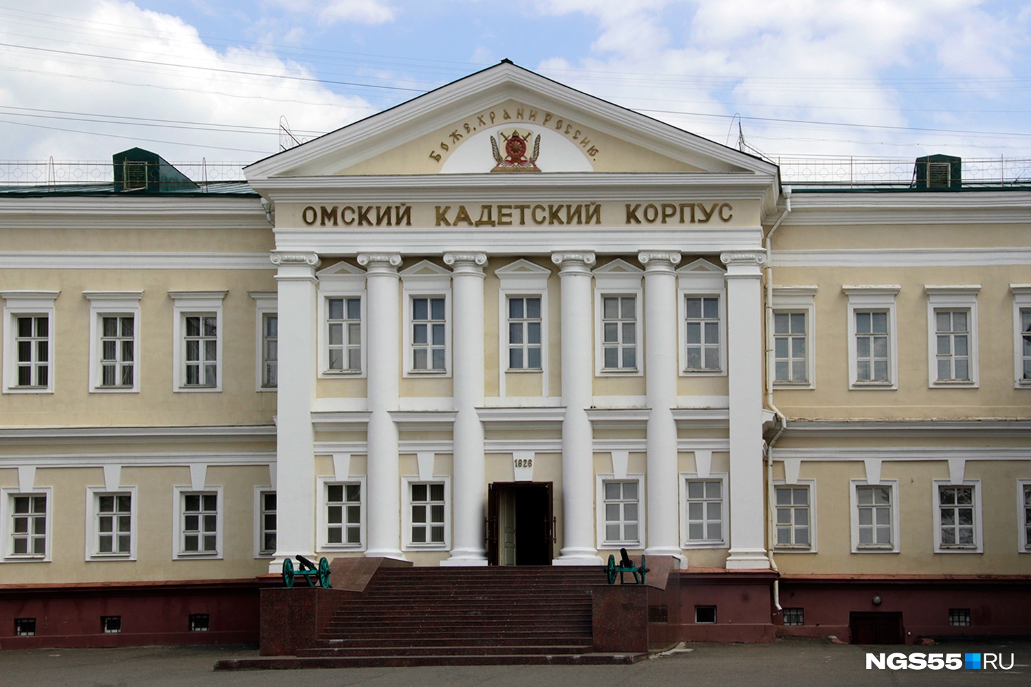 Здание кадетского корпуса Омск