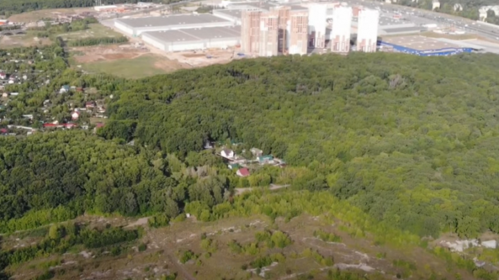 Видеоблогер показал с высоты участок за ТЦ «Метро», где построят высотки