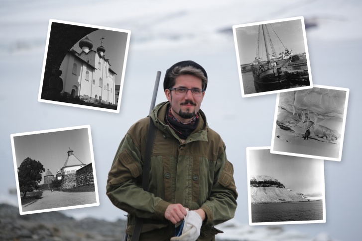 Евгений Ермолов работает начальником отдела сохранения историко-культурного наследия национального парка «Русская Арктика» Евгений Ермолов работает начальником отдела сохранения историко-культурного наследия национального парка «Русская Арктика»