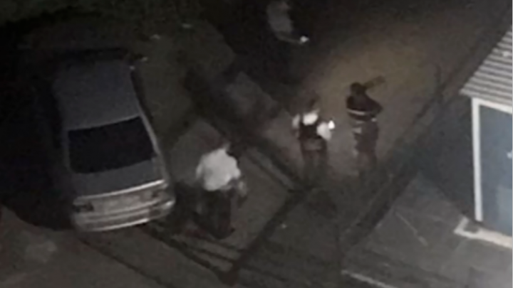 Ночной конфликт со стрельбой в Ростове попал на видео